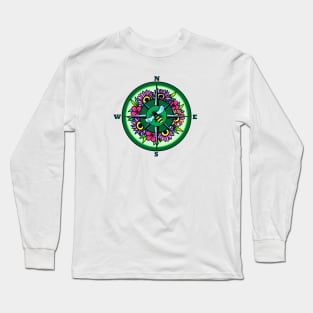 Bee Compass Long Sleeve T-Shirt